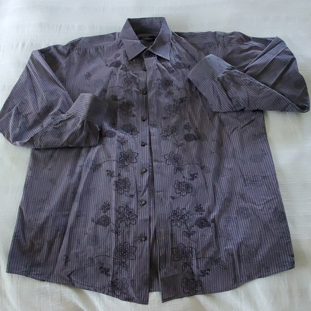 Bugatchi Long Sleeved Dress Shirt